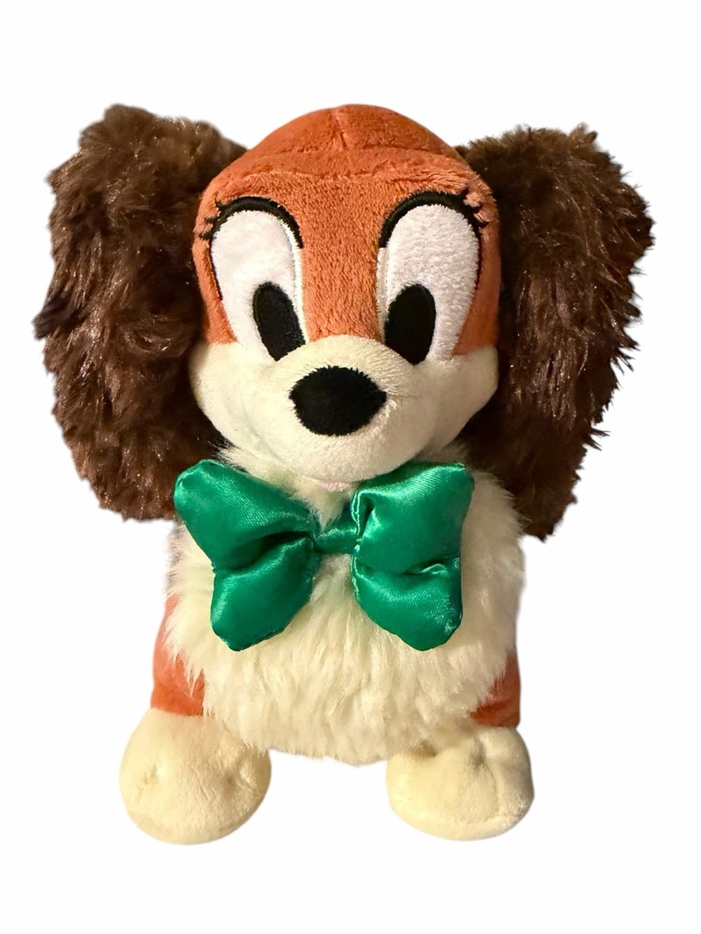 Minnie Mouse Fifi Pet 7" Plush Dog w/Green Bow Disney Store Exclusive Toy